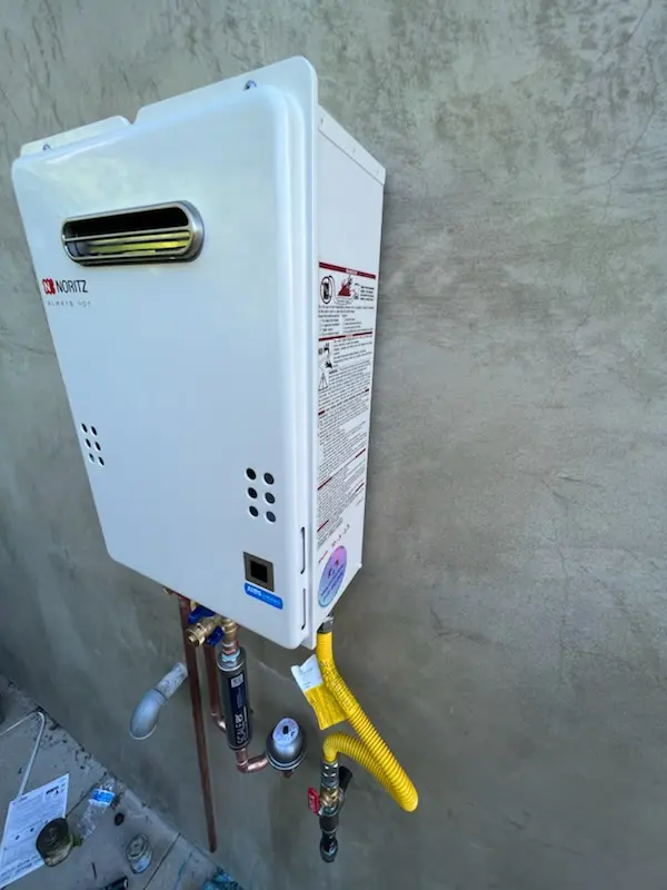 Tankless water heater installation for Horace homes